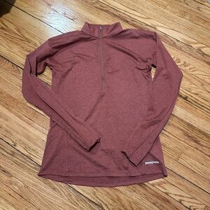 Patagonia Women's Burgundy Long Sleeve Top